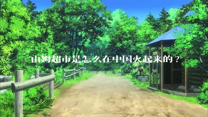 山姆超市是怎么在中国火起来的?