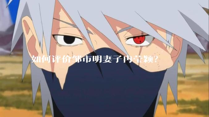 如何评价邹市明妻子冉莹颖？