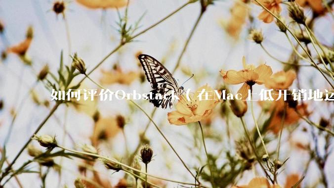 如何评价Orbstack(在Mac上低开销地运行容器和Linux)?