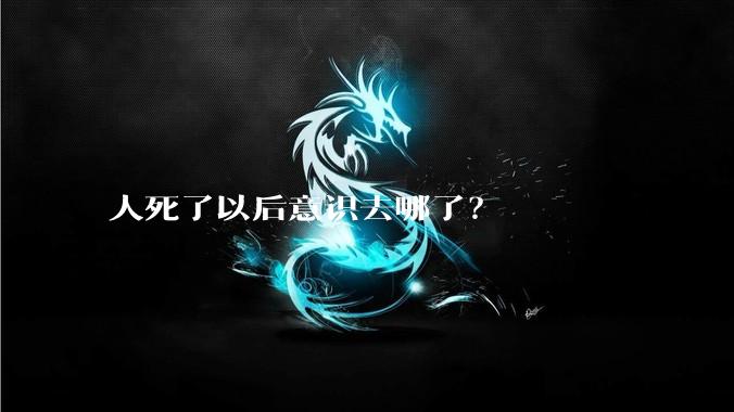 人死了以后意识去哪了？