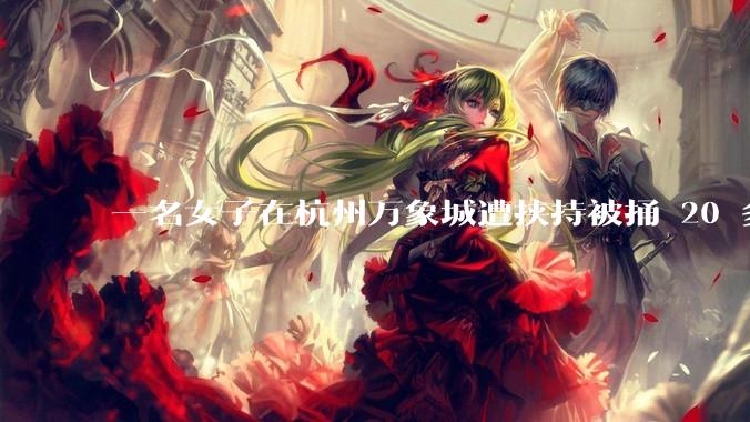 一名女子在杭州万象城遭挟持被捅 20 多刀,隆胸***体救了一命,这反映出哪些公安系统的问题?